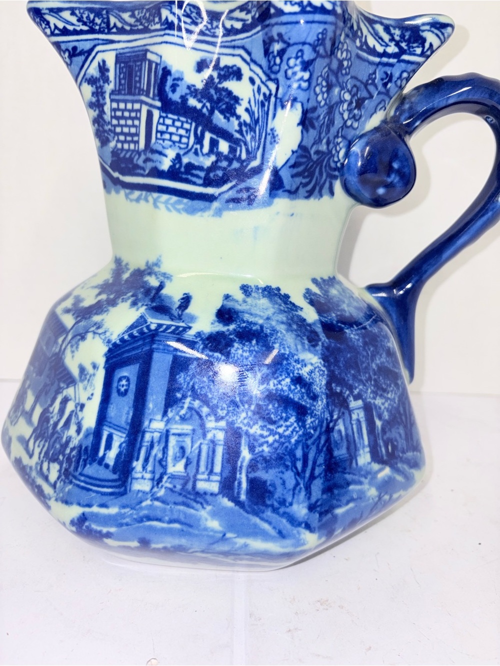 Ironstone Pitcher - Picture 2 of 12